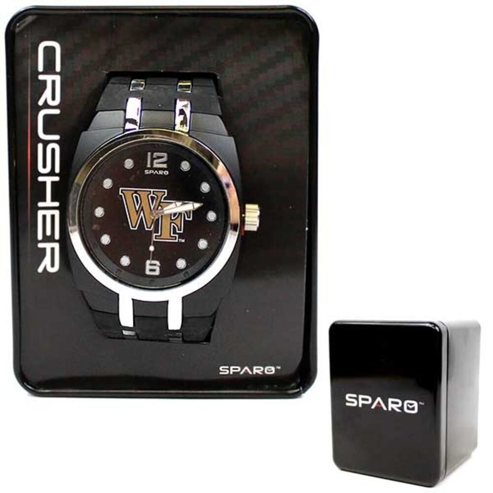 Wake Forrest  Sparo Watch Jewelry Crusher Rico Wrist Band NCAA New Demon Deacons